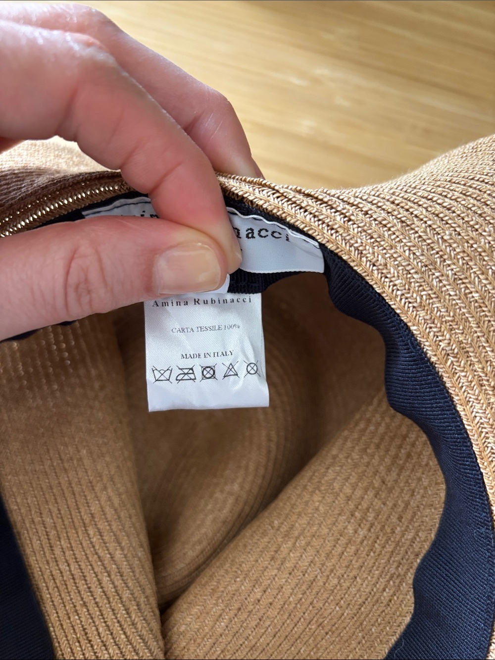 Packable Amina Rubinacci Hat - Picture 6 of 7